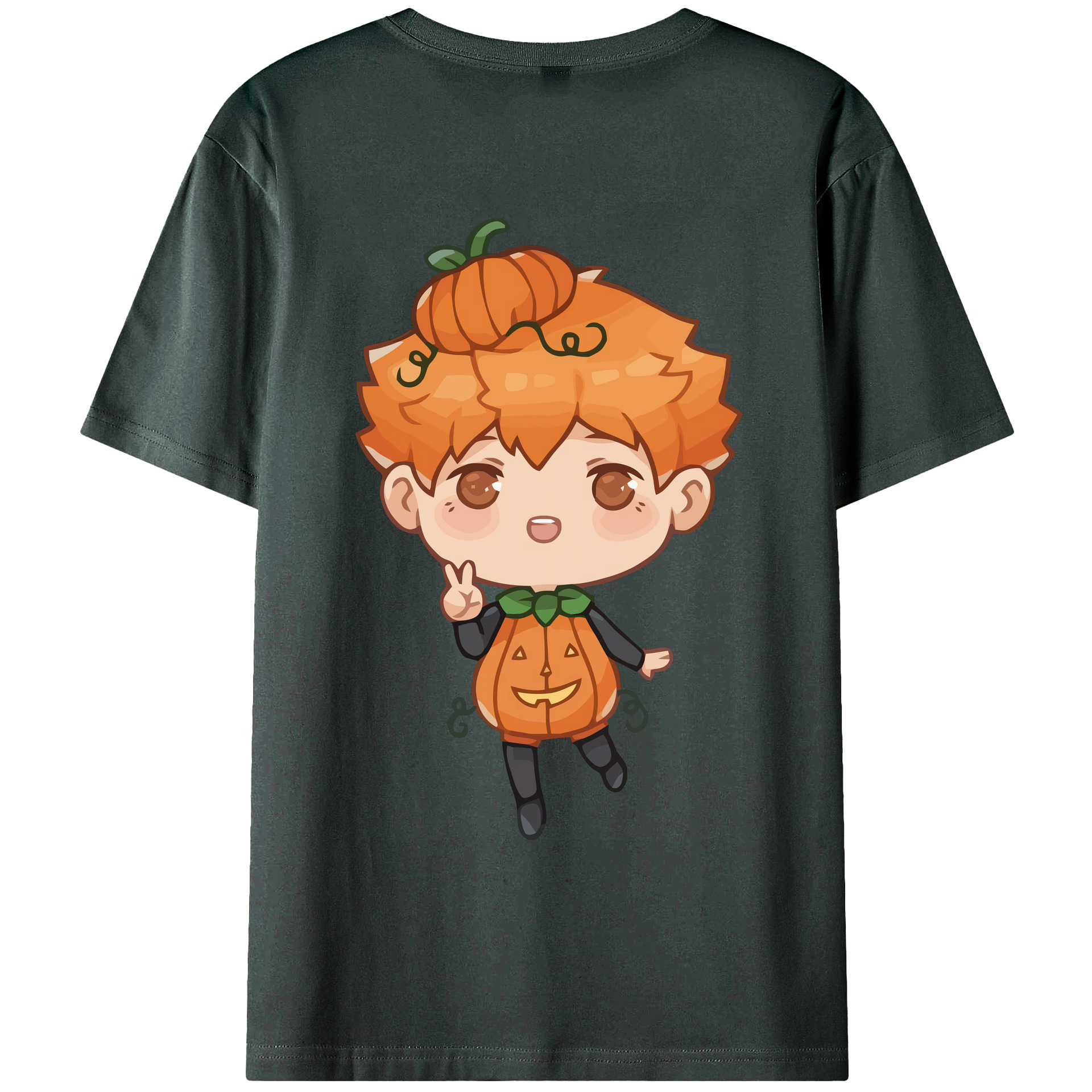 （画像用） ハイキュー!! Haikyu!! 綿100％ メンズ半袖Tシャツ（バックプリント） 通気性
